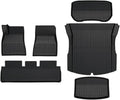 Compatible with Tesla Model 3 2024 2025 2026 Highland Floor Mats Cargo Liner TPE Pad Left/Right Hand Rubber(6pcs LHD)