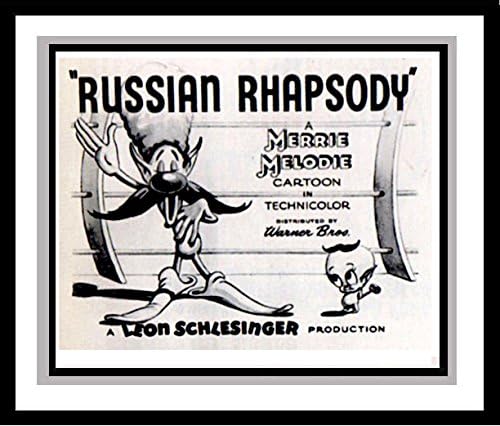 Bob Clampett Directed Classic Starring The Gremlins from the Kremlin in 'Russian Rhapsody' Studio Lobby Card Publicity Still - Warner Brothers
