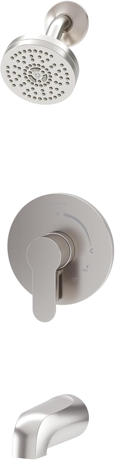 Symmons Identity HydroMersion Single Handle Tub and Shower Faucet Trim Kit - 2.0 GPM