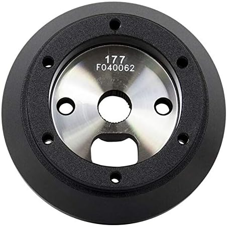 NRG SRK-177H Short Steering Wheel Hub Adapter (Black, Aluminum) Works with 06-14 Chevrolet Corvette