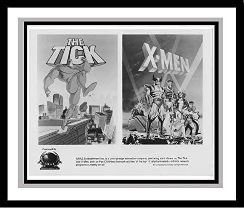 X-Men Animation Wolverine double with second image of The Tick 1995 Studio Lobby Card Publicity Still - Saban Entertainment