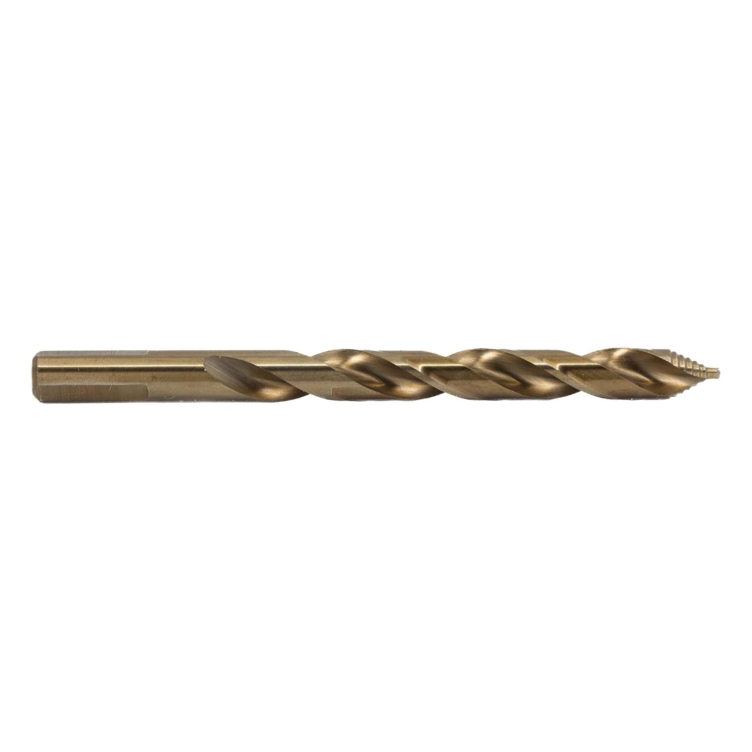 Drill America 29 Piece Cobalt Stepped Point Drill Bit Set in Round Case w/Gold Oxide Finish for Drilling Acrylic, Steel, Hard Metals, Sizes 1/16' to 1/2' x 64ths, GSC Series ZMGSC29J-PC