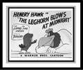 Foghorn Leghorn and Henery Hawk in 'The Leghorn Blows at Midnight' Studio Lobby Card Publicity Still - Warner Brothers