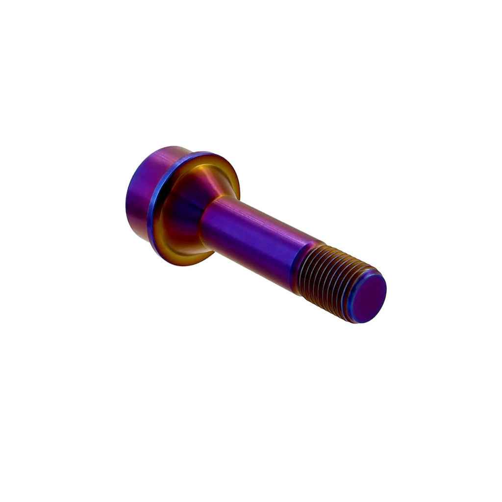 RISON Titanium Wheel Lug Bolts M14x1.5x52/67mm Lug Bolts Aerospace Grade 6AL4V Lightweight and Durability Lug Bolt Car Accessories for Ferrari Pack of 20pcs (Burnt Blue, M14X1.5X67mm)