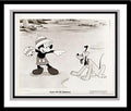 Mickey Mouse and Pluto in 'Pluto and the Armadillo' Lobby Card Publicity Still Walt Disney