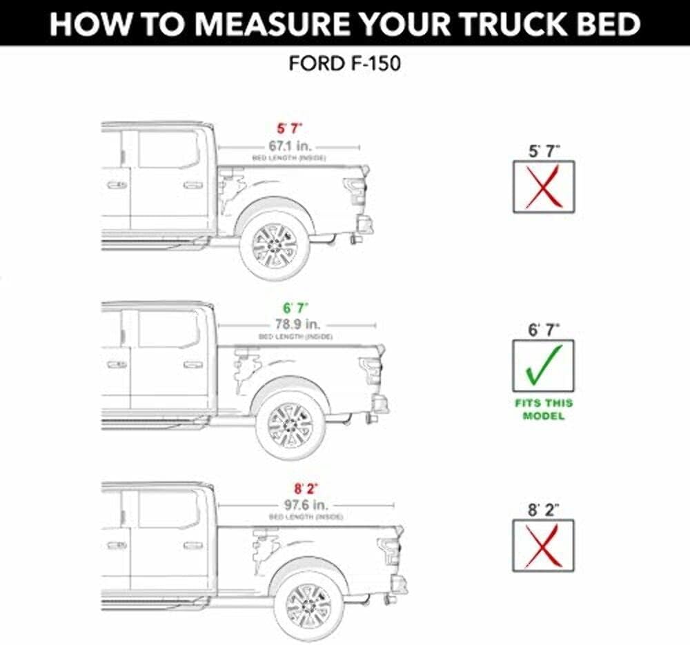 RealTruck Extang Trifecta Toolbox 2.0 Soft Folding Truck Bed Tonneau Cover | 93480 | Fits 2015 - 2020 Ford F-150 6' 7' Bed (78.9')