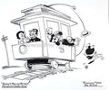 Buddy in'Buddy's Trolley Troubles' Very Early Looney Tunes Cartoon - Studio Lobby Card Publicity Still - Warner Brothers