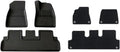 Compatible with Tesla Model 3 Highland XPE Floor Mats Trunk Mats All Weather Front Rear Cargo Liner Mat, Waterproof Anti-Slip Foot Pads(RHD Double mats)