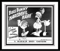 Chuck Jones Directed Classic Starring Bugs Bunny and Marvin Martian in 'Haredevil Hare' Studio Lobby Card Publicity Still - Warner Brothers