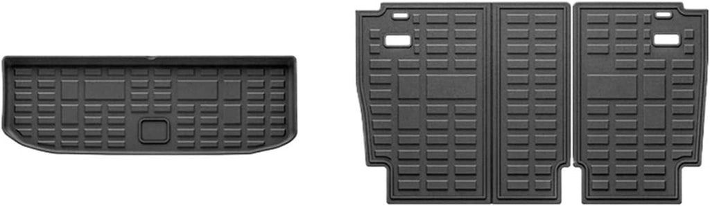 for ROX 01 Polestones 2023 2024 2025 Car TPE Floor Mats Cargo Liner Trunk Mat Seat Back Cover Waterproof Carpet Accessories(F)
