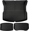 for Tesla Model 3 Highland 2024 XPE Floor Mats，LHD RHD All Weather Anti-Slip Waterproof Trunk Mat Cargo Liners Accessories(2024 Trunk 3PCS)