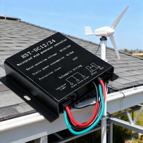 24V 48V Hybrid Wind Solar Charge Controller, 1200W-3000W Generator Battery Management Regulator for Optimal Energy Efficiency and Performance