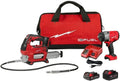 Combo Kit 2967-22GG for Milwaukee M18 1/2' 2967-20 High Torque Impact Wrench 2646-20 2-Speed Grease Gun