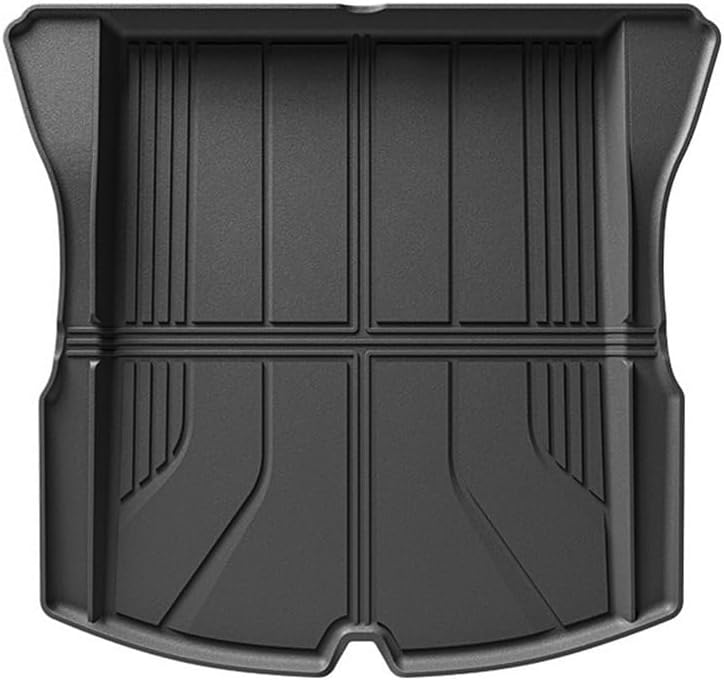All-Weather TPE Floor Mats Compatible with Tesla Model 3 Highland 2024 Generation Full Set Cargo Liner and Rear Seat Back Mats LHD(1pc Trunk)
