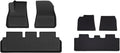 for Tesla Model 3 2024 Highland Floor Mats Cargo Liner Waterproof Anti-Slip Trunk Mat TPE Pads Accessories(6PCS Blanket Set,Right Hand Drive)