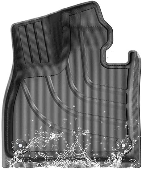 Compatible with LiXiang Li Auto Leading Ideal L6 PRO MAX 2024 2025 Floor Mats Cargo Liner Trunk Pad TPE Left-Hand Drive Black(Green)