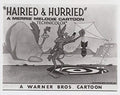 The Road Runner and Wile E. Coyote in'Hairied & Hurried' Studio Lobby Card Publicity Still - Warner Brothers