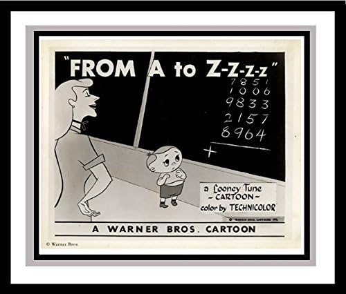 Little Ralph Phillips in 'From A to Z-Z-Z-Z' Chuck Jones' Classic Cartoon Studio Lobby Card Publicity Still - Warner Brothers