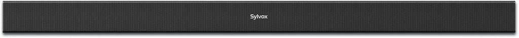 SYLVOX Outdoor TV with Wall Mount & Soundbar, 43' Full Sun TV 2000 Nits, Ultra-Narrow Bezel, 4K Smart Television, IP56 Waterproof, Dual Speakers, for Poolside, Yard, Business (Frameless Pro Series)