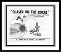 Wile E. Coyote and the Road Runner in 'Chaser on the Rocks' Studio Lobby Card Publicity Still - Warner Brothers