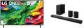 LG 55' QNED85A 4K Smart TV & 9.1.5-Ch. S95TR Soundbar with Dolby Atmos, DTS:X, Wireless Speakers and Subwoofer Home Theater Bundle