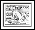 Yosemite Sam and Bugs Bunny in 'Hare Trigger' Studio Lobby Card Publicity Still - Warner Brothers