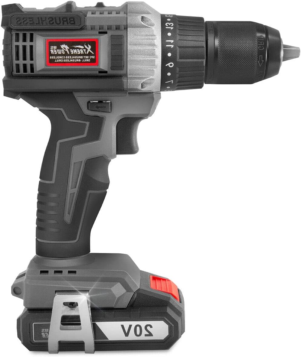 20V Li-Ion 5 Tool Combo Cordless (2 Ah / 4 Ah) with 2-Batteries,Jikkolumlukka
