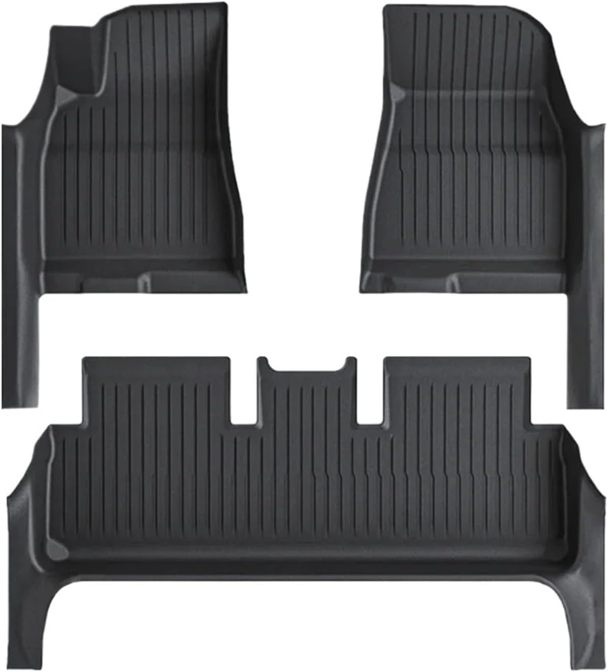 TPE Floor Mat Compatible for Tesla Model 3 Highland 2025 2024 with Door Sill Protector Trunk Mats Front Rear Cargo Liner(SNFM-3PCS)
