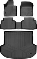 SMARTLINER Custom Fit Floor Mats 2 Rows and Cargo Liner Set Compatible with 2021-2023 Hyundai Santa Fe