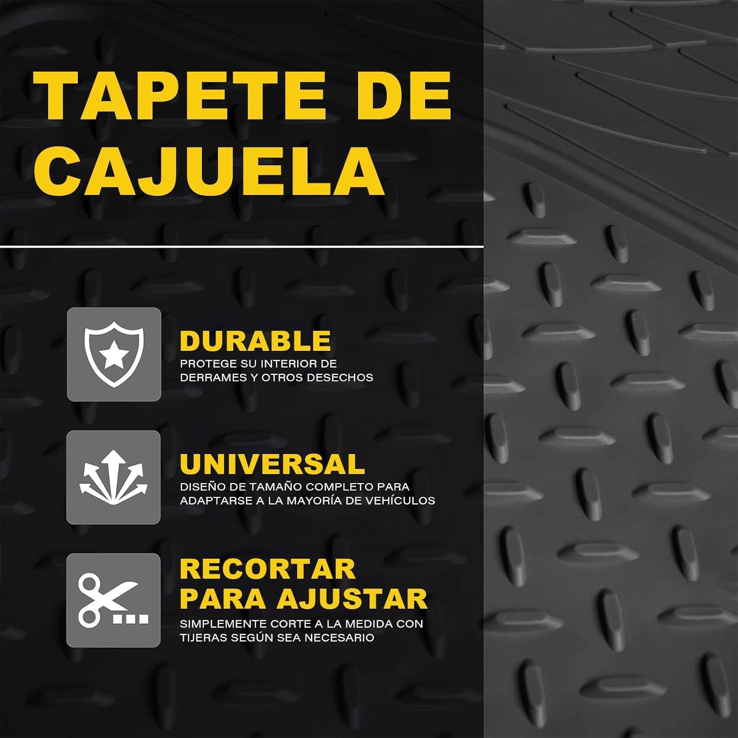 Cargo Liner for Chevrolet Chevy Equinox (Gas Model) 2025 2026, Cargo Mat, Rear Trunk Mat Waterproof Heavy Duty Protection Accessories(138×110cm)