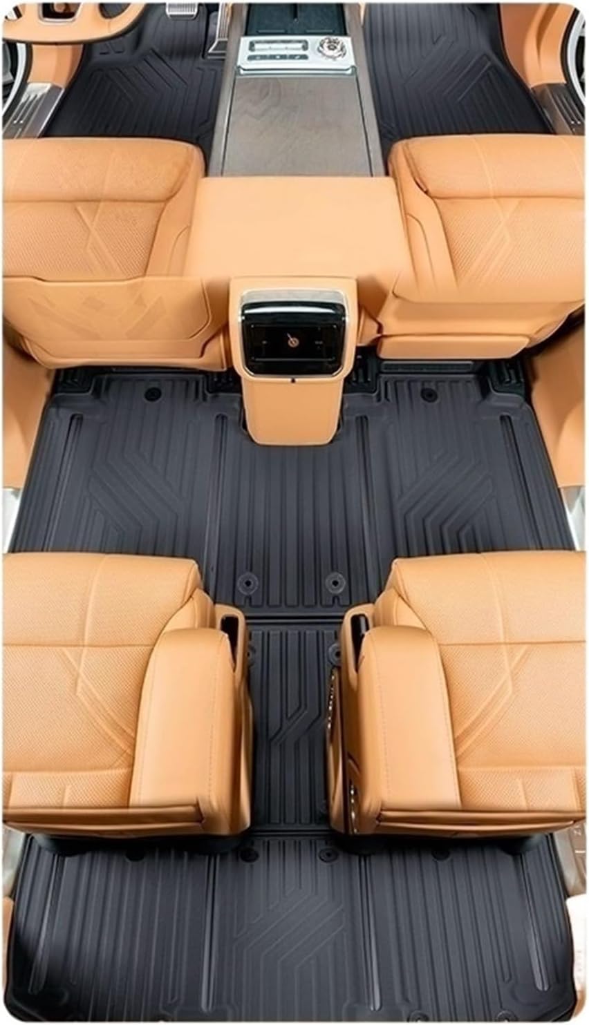for Zeekr 9X 2025 2026 Car Floor Mat Trunk Mats TPE & Cargo Liner All Weather Accessories(F)