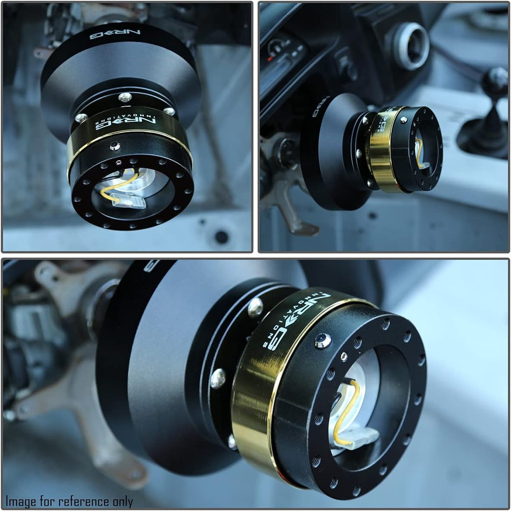 Auto Dynasty NRG Innovations SRK-200MF Steering Wheel Quick Release Adapter Gen 2.0 Minty Fresh Body/Titanium Ring