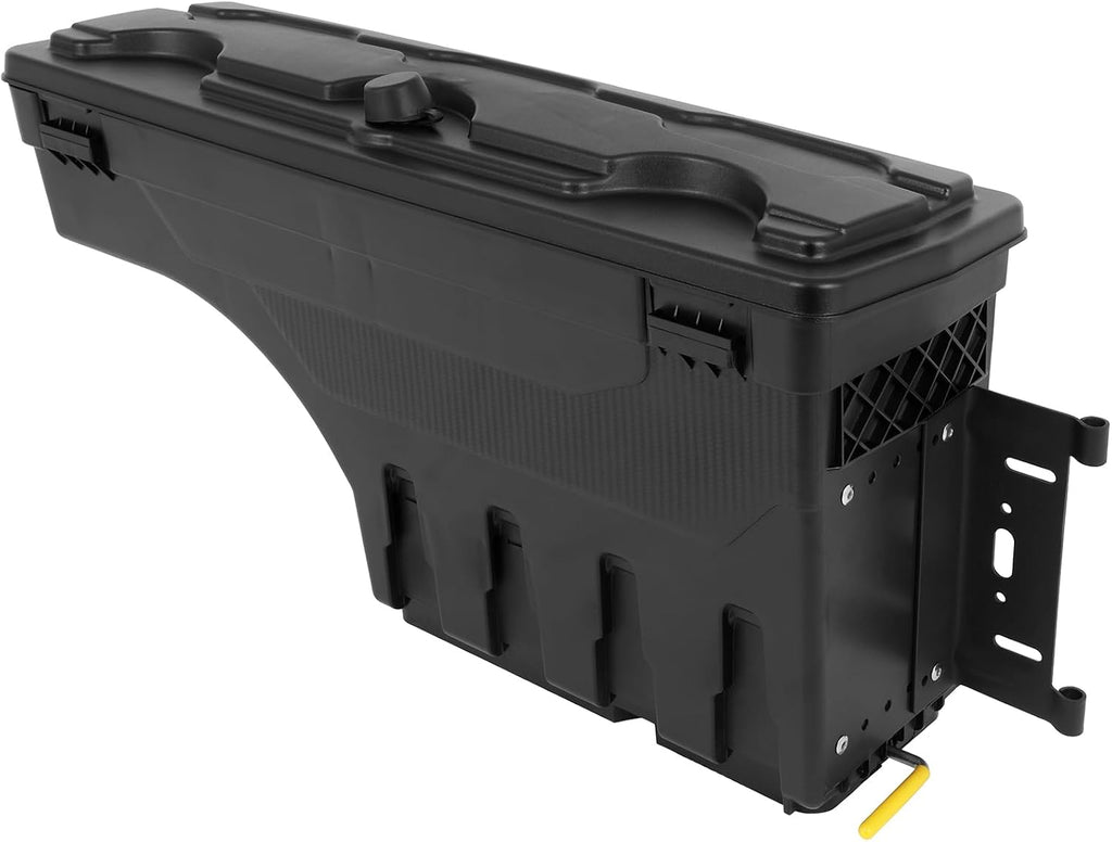 SCITOO Left & Right Side Truck Bed Tool Box for Dodge Ram 1500 2019-2021,Multi-Compartment Dividers Organized Storage,Heavy Duty & No-Drill Installation