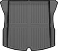 for Tesla Model 3 Highland 2024 TPE Floor Mats,All Weather Waterproof Anti-Slip Front Rear Cargo Liner Trunk Mat(Trunk Mat 1pcs)