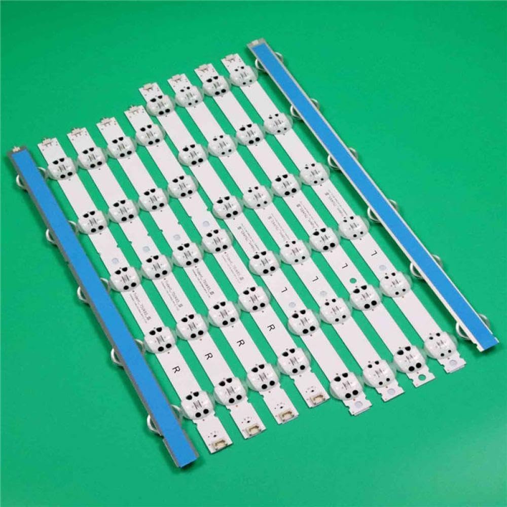 LED Backlight Strips Compatible with 75UK6190 75UK6200 75UK6500 75UK6520 75UK6570 75inch TVs 10Pcs(100Pcs-10Set)