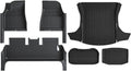 TPE Floor Mat Compatible with Tesla Model 3 Highland with Door Sill Protector Trunk Mats Front Rear Cargo Liner Compatible with Model 3 2025 2024(SNFM-6PCS)