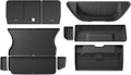 for Tesla Model X 2023 2024 TPE 3D Car Floor Mats Cargo Liner Trunk Pad Waterproof Protective Left Rudder(New 5MODELX5PCS)