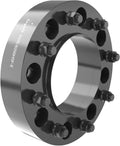 Wheel Accessories Parts 1 Pc Steel Wheel Spacers 8 on 200mm 8x200mm 2.00 Inch Thick 142mm Hub M14x1.5 14x1.5 Thread Stud Fits 2019+ Ram 3500 2003+ Ford F350 (Dually - Front Only)