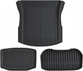 Floor Mats Compatible with Tesla Model 3 Y 2021-2024 5-Seater Custom All Weather Heavy Duty TPE Cargo Liner Trunk Accessories(3 2024 TPE TM)