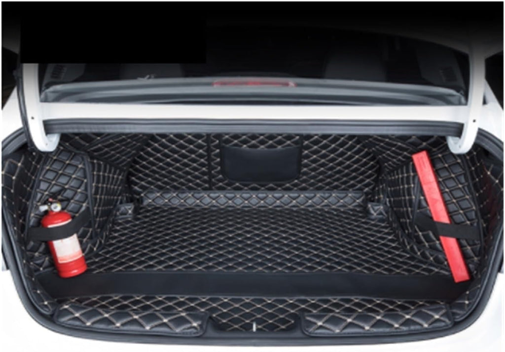 OUTMX Car Trunk Anti Slip mat for Toyota RAV4 RAV 4 XA50 XA 50 2020 2021 Trunk Mat Full Package Cargo Liner Floor Mat Tailgate Mat Interior Modification,Black