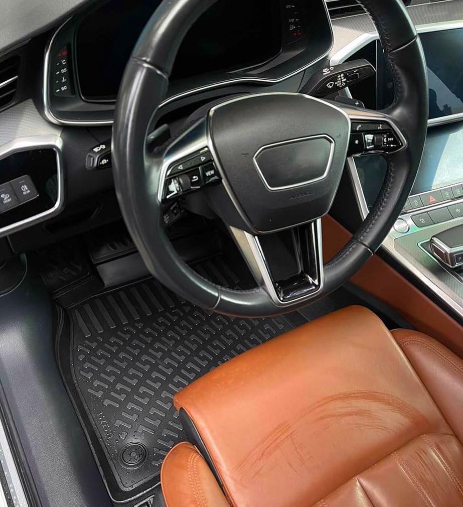 for Toyota Rav4 2006 2007 2008 2009 2010 2011 2012 2013 3D Full Set Floor Mats Liner Cargo Liner Trunk Mat Liner 3D Waterproof Black Rubber Colour