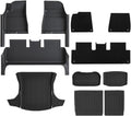 Floor Mat with Door Sill Protector | Compatible with Tesla Model 3 Highland Floor Trunk Mats Cargo Liner | Compatible with Model 3 2025 2024 Accessories(DLFM-11PCS)