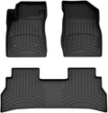 WeatherTech FloorLiner HP Custom Fit Floor Mats for Buick Envista, Trax 1st & 2nd Row (441822-1-2IM), Black