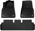 Compatible with Tesla Model 3 Model Y 2021-2024 XPE Floor Mats,All Weather Rubber Trunk Floor Mat Waterproof Non-Slip Cargo Liner(3pcs M3 2024)