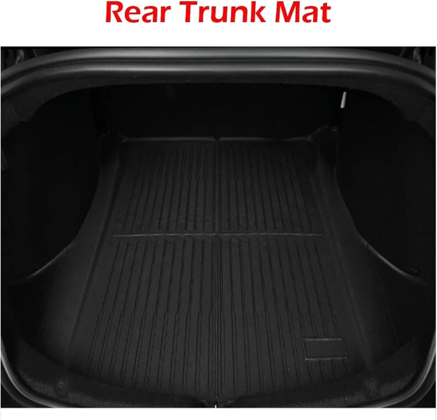 TPE Floor Mat Compatible with Tesla Model 3 Highland with Door Sill Protector Trunk Mats Front Rear Cargo Liner Compatible with Model 3 2025 2024(DLFM-9PCS)