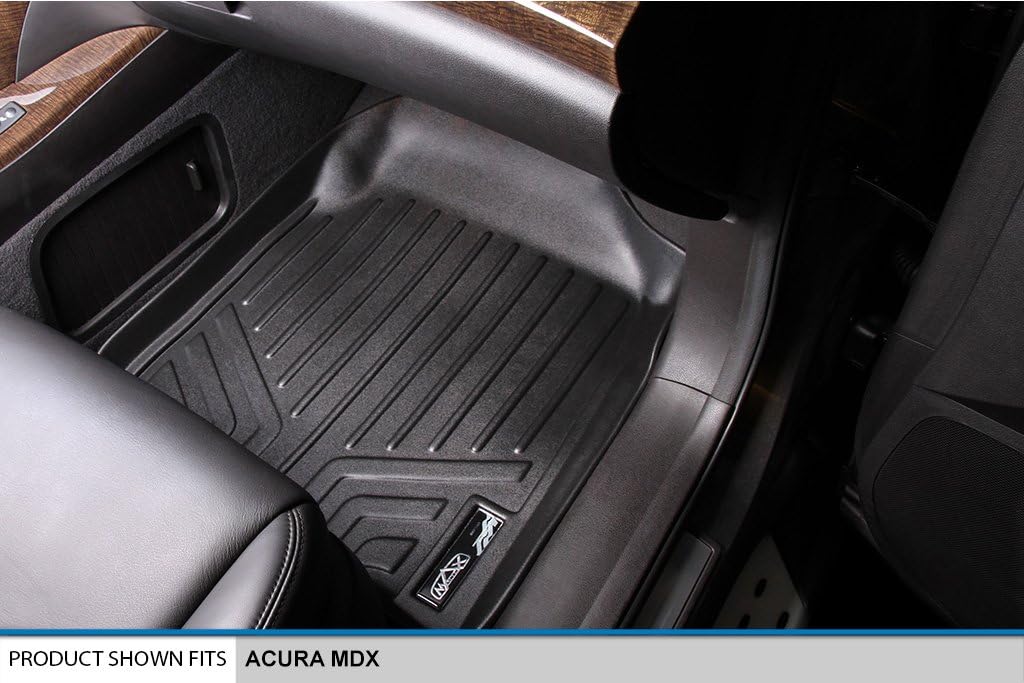SMARTLINER Custom Fit Floor Mats 1st Row Liner Set for 2007-2013 Acura MDX