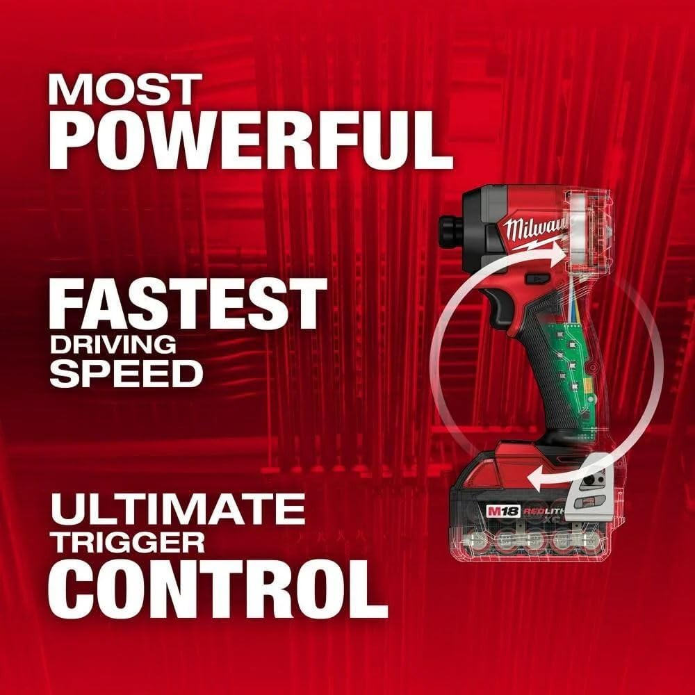 Milwaukee (MLW 2853-22) M18 Fuel 1/4IN Hex Impact Driver XC Kit