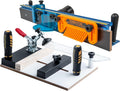 POWERTEC 72032 Deluxe Router Table Fence System 3-3/8' Tall 24' Long and Rail Coping Sled for Router Tables, Professional Precise Cutting Rail for Cabinet Door Joints, Drawers and Woodworking