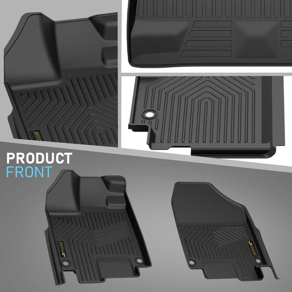 ALLGOOD TPE Floor Mats Fit Honda Odyssey 2018-2025 Mini Passenger Van Cargo Liners All Weather Protection alfombrillas para carro 5PCS
