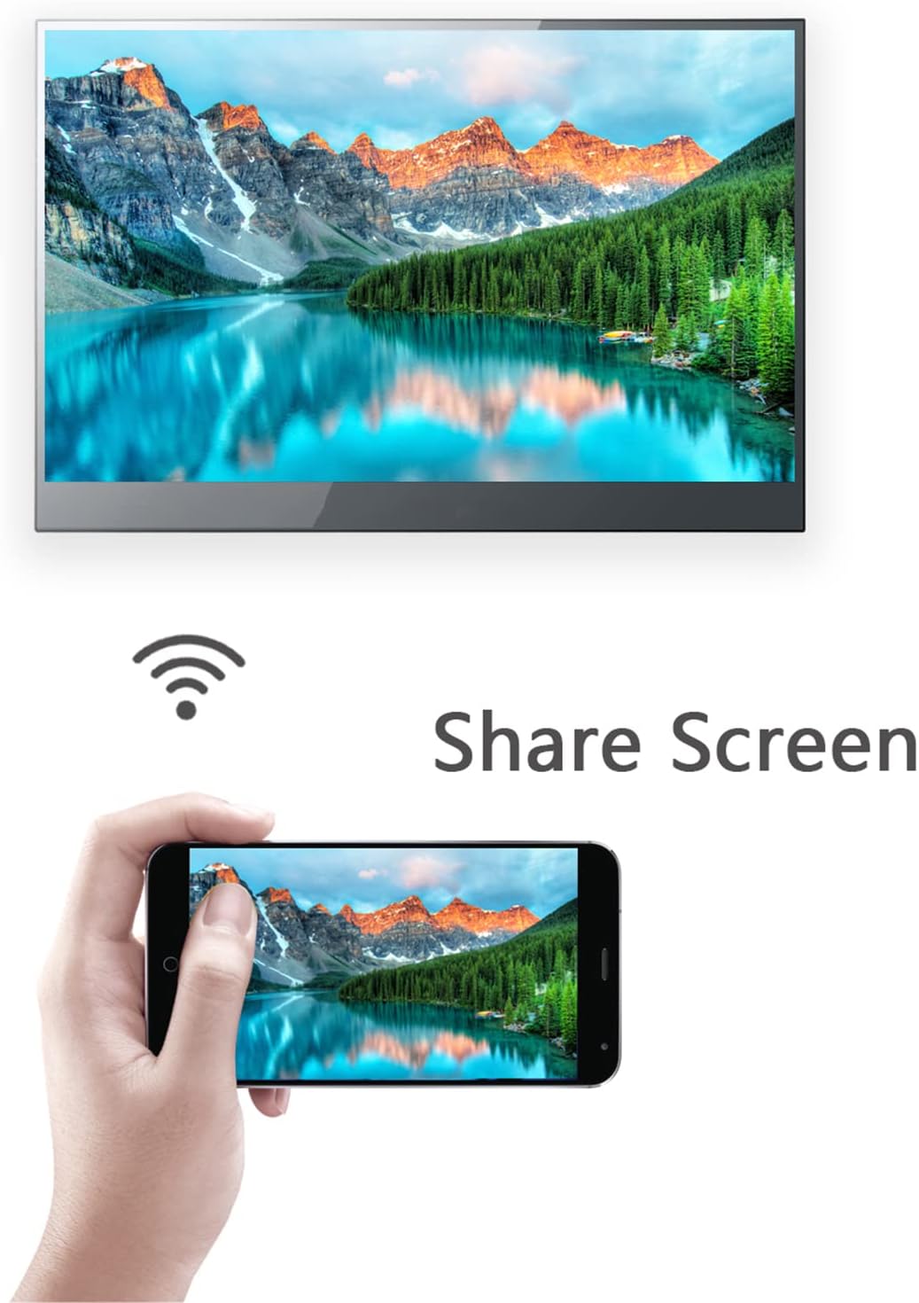 Soulaca 27 inches Black Color Smart Bathroom Waterproof IP66 LED TV Android DTV (ATSC) Built-in WiFi Bluetooth IP66 Android Waterproof New Model